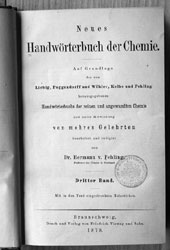Titelblatt eines der von Fehling herausgegebenen Bnde des Handwrterbuchs