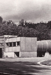 Der Laminarwindkanal des Institutes fr Aero- und Gasdynamik um 1967