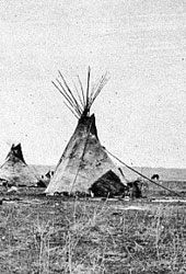 Cheyenne Camp, Western Plain, USA