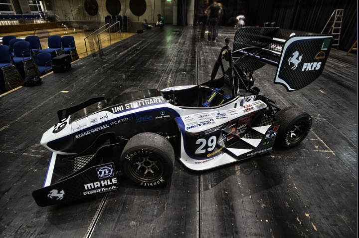 Der Rennwagen F0711-10, „Weltmeister“ der Meisterschaften in Michigan 2016. (c) Rennteam Stuttgart Der Rennwagen F0711-10, „Weltmeister“ der Meisterschaften in Michigan 2016. (c) Rennteam Stuttgart