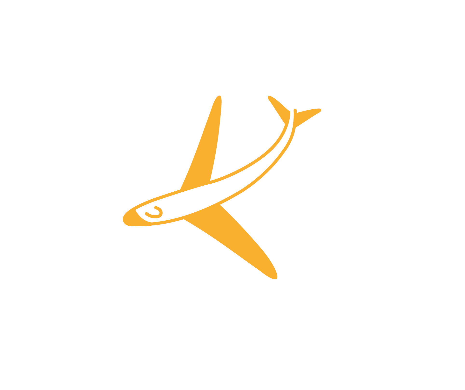 Die Illustration zeigt ein Flugzeug.